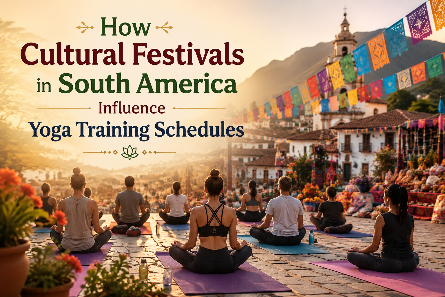 How Cultural Festivals in South America Influence Yoga Training Schedules
